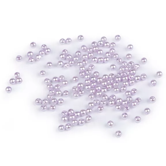 Műanyag viaszos gyöngyök / Glance Ø4 mm - F24 világosabb lila (450 g-os csomagolás) Műanyag viaszos gyöngyök / Glance Ø4 mm - F24 világosabb lila (450 g-os csomagolás)