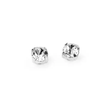   Felvarrható kristály strass / fémfoglalatban Ø4,3 mm - 4 SS18 crystal platina (1440 db-os csomagolás)