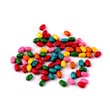Fagyöngyök 5x8 mm oliva - 1 mix (500 g-os csomagolás)
