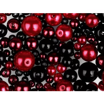   Tekla üveggyöngy méret- és színkeverék Ø4-12 mm - 25 mix (50 g-os csomagolás)