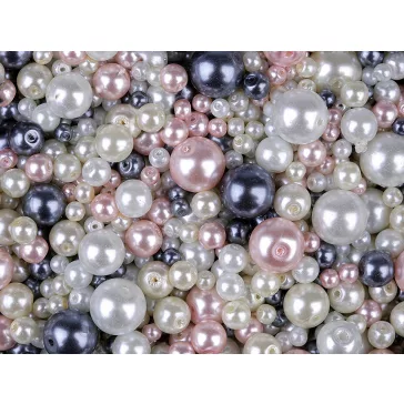  Tekla üveggyöngy méret- és színkeverék Ø4-12 mm - 36 mix (500 g-os csomagolás)