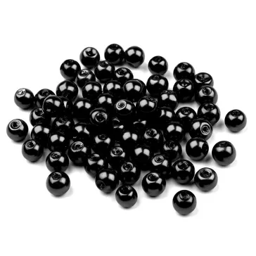   Tekla üveggyöngy Ø6 mm - 20B fekete (1000 g-os csomagolás)