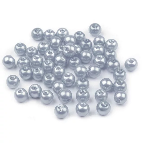 Tekla üveggyöngy Ø6 mm - 18B ezüst hell (1000 g-os csomagolás) Tekla üveggyöngy Ø6 mm - 18B ezüst hell (1000 g-os csomagolás)