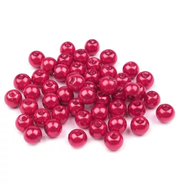   Tekla üveggyöngy Ø6 mm - 71A rózsaszín (1000 g-os csomagolás)