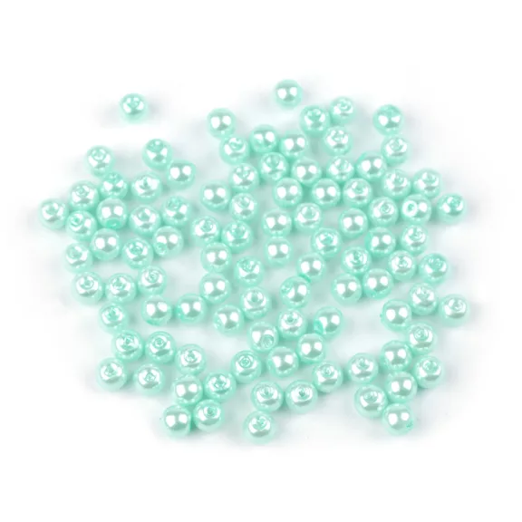 Tekla üveggyöngy Ø6 mm - 12B menta (500 g-os csomagolás) Tekla üveggyöngy Ø6 mm - 12B menta (500 g-os csomagolás)