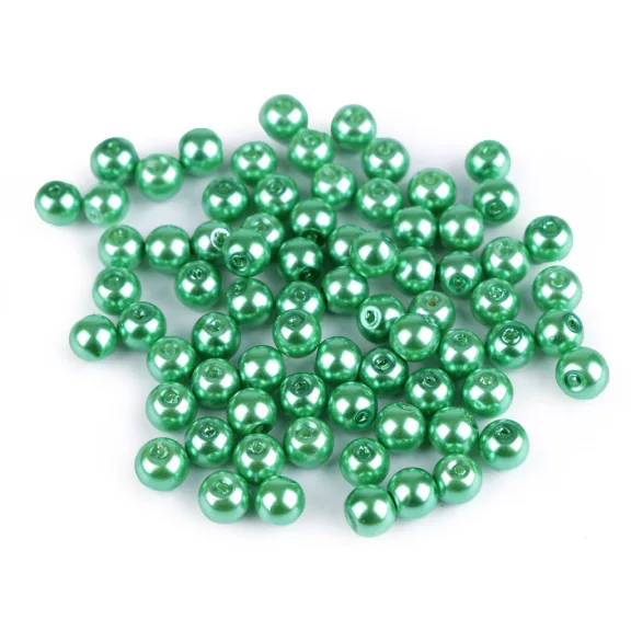 Tekla üveggyöngy Ø6 mm - 64B pasztellzöld (50 g-os csomagolás) Tekla üveggyöngy Ø6 mm - 64B pasztellzöld (50 g-os csomagolás)