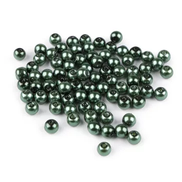   Tekla üveggyöngy Ø6 mm - 59B zöld sötét (1000 g-os csomagolás)