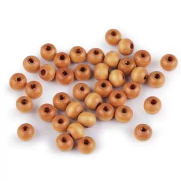   Fagyöngyök Ø8-9  mm - 4 világosbarna (100 g-os csomagolás)