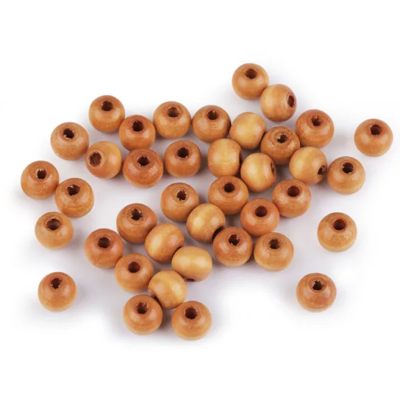 Fagyöngyök Ø8-9 mm - 4 világosbarna (20 g-os csomagolás) Fagyöngyök Ø8-9 mm - 4 világosbarna (20 g-os csomagolás)