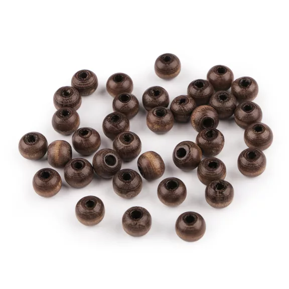 Fagyöngyök Ø8-9 mm - 11 sötétbarna (100 g-os csomagolás) Fagyöngyök Ø8-9 mm - 11 sötétbarna (100 g-os csomagolás)