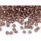 Üveg kásagyöngyök 6/0 - 4 mm-es áthúzóval - 41A lila sötét (450 g-os csomagolás)