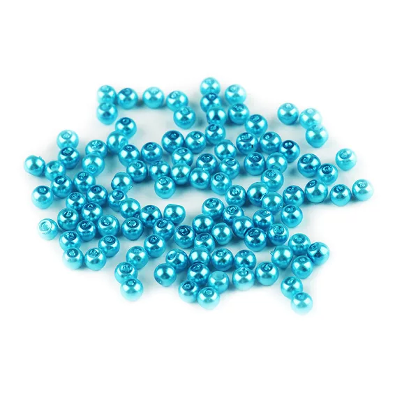 Tekla üveggyöngy Ø4 mm - 67A türkisz tengeri (50 g-os csomagolás) Tekla üveggyöngy Ø4 mm - 67A türkisz tengeri (50 g-os csomagolás)
