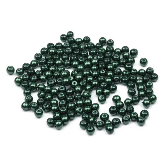 Tekla üveggyöngy Ø4 mm - 59B zöld sötét (50 g-os csomagolás) Tekla üveggyöngy Ø4 mm - 59B zöld sötét (50 g-os csomagolás)
