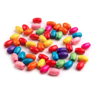   Fagyöngyök 7x10 mm oliva - vegyes 1-es (20 g-os csomagolás)