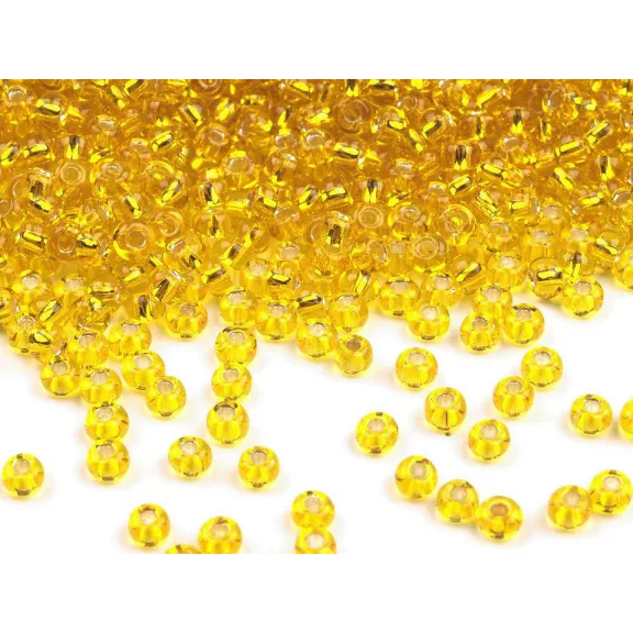 Preciosa kásagyöngy 10/0 - 2,3 mm - 87010 sárga nárcsisz (250 g-os csomagolás) Preciosa kásagyöngy 10/0 - 2,3 mm - 87010 sárga nárcsisz (250 g-os csomagolás)