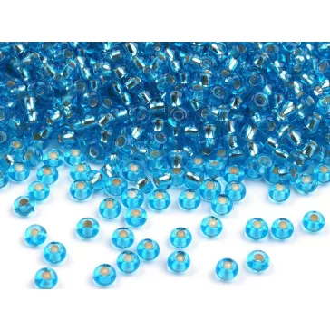   Preciosa kásagyöngy 10/0 - 2,3 mm - 67010 azúrkék (250 g-os csomagolás)