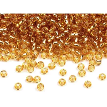   Preciosa kásagyöngy 10/0 - 2,3 mm - 17050 arany (250 g-os csomagolás)