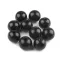 Fagyöngyök Ø20-25 mm - 3 (Ø22-25 mm) fekete (50 db-os csomagolás)