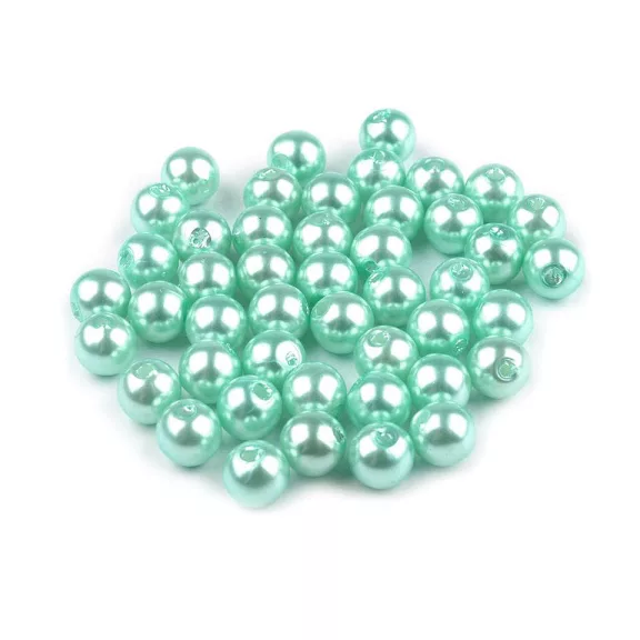 Műanyag teklagyöngyök / Glance gyöngyök Ø6 mm - F18 menta (20 g-os csomagolás) Műanyag teklagyöngyök / Glance gyöngyök Ø6 mm - F18 menta (20 g-os csomagolás)