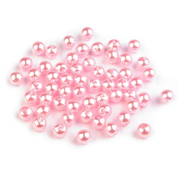 Műanyag teklagyöngyök / Glance gyöngyök Ø6 mm - F49 rózsás világos (100 g-os csomagolás) Műanyag teklagyöngyök / Glance gyöngyök Ø6 mm - F49 rózsás világos (100 g-os csomagolás)