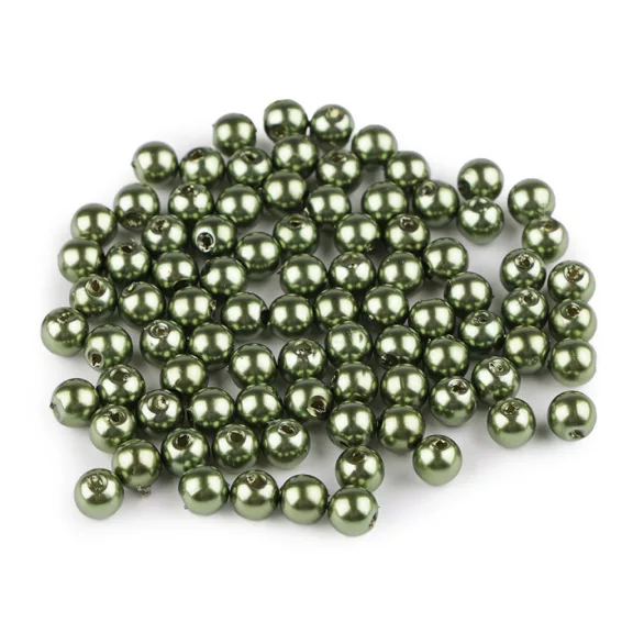 Műanyag teklagyöngyök / Glance gyöngyök Ø6 mm - F37 zöld sötét (20 g-os csomagolás) Műanyag teklagyöngyök / Glance gyöngyök Ø6 mm - F37 zöld sötét (20 g-os csomagolás)