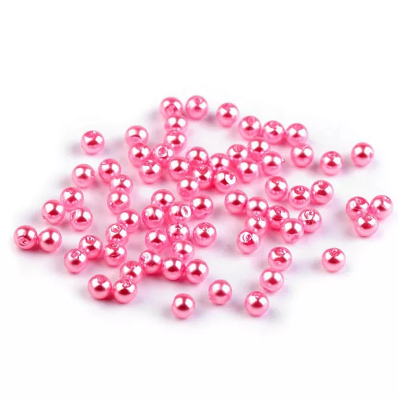 Műanyag teklagyöngyök / Glance gyöngyök Ø5 mm - F28 rózsaszín (10 g-os csomagolás) Műanyag teklagyöngyök / Glance gyöngyök Ø5 mm - F28 rózsaszín (10 g-os csomagolás)