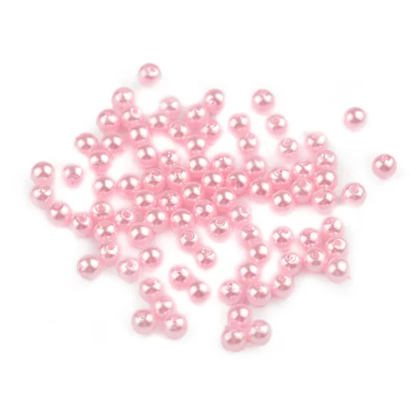Műanyag teklagyöngyök / Glance gyöngyök Ø5 mm - F49 pink (500 g-os csomagolás) Műanyag teklagyöngyök / Glance gyöngyök Ø5 mm - F49 pink (500 g-os csomagolás)