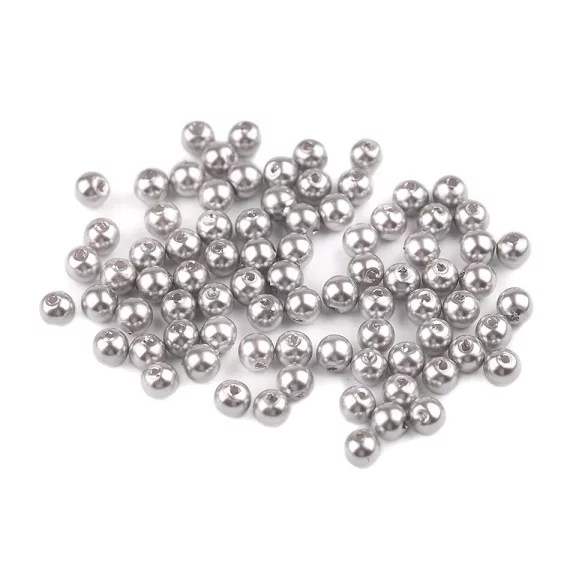 Műanyag teklagyöngyök / Glance gyöngyök Ø5 mm - F30 gyöngyszürke (500 g-os csomagolás) Műanyag teklagyöngyök / Glance gyöngyök Ø5 mm - F30 gyöngyszürke (500 g-os csomagolás)