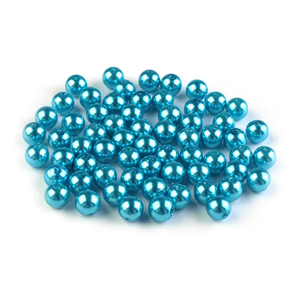 Műanyag teklagyöngyök / Glance gyöngyök Ø8 mm - F32 türkisz (500 g-os csomagolás) Műanyag teklagyöngyök / Glance gyöngyök Ø8 mm - F32 türkisz (500 g-os csomagolás)