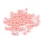 Műanyag teklagyöngyök / Glance gyöngyök Ø8 mm - F49 pink (20 g-os csomagolás)