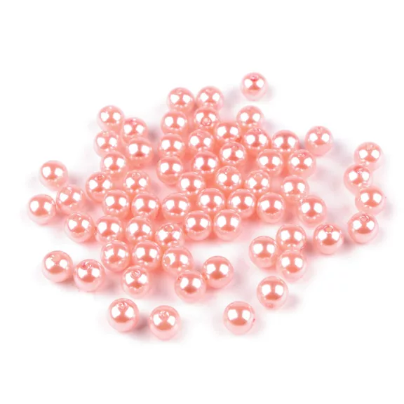 Műanyag teklagyöngyök / Glance gyöngyök Ø8 mm - F49 pink (500 g-os csomagolás) Műanyag teklagyöngyök / Glance gyöngyök Ø8 mm - F49 pink (500 g-os csomagolás)