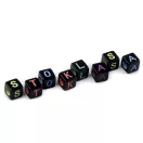 Műanyag gyöngyök betűkkel kocka 8x8 mm - mix (250 db-os csomagolás) Műanyag gyöngyök betűkkel kocka 8x8 mm - mix (250 db-os csomagolás)