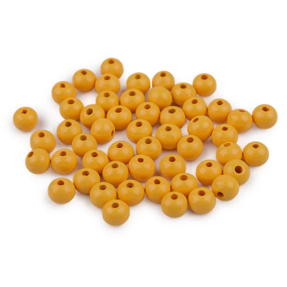 Fagyöngyök Ø8 mm - 5 sárgásbézs dunkel (100 g-os csomagolás) Fagyöngyök Ø8 mm - 5 sárgásbézs dunkel (100 g-os csomagolás)