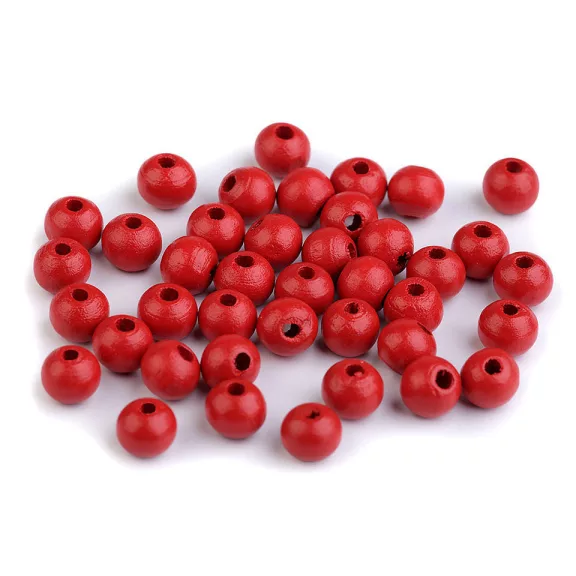 Fagyöngyök Ø8 mm - 16 piros (20 g-os csomagolás) Fagyöngyök Ø8 mm - 16 piros (20 g-os csomagolás)