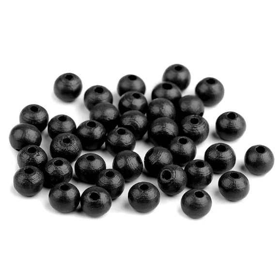 Fagyöngyök Ø8 mm - 28 fekete (20 g-os csomagolás) Fagyöngyök Ø8 mm - 28 fekete (20 g-os csomagolás)