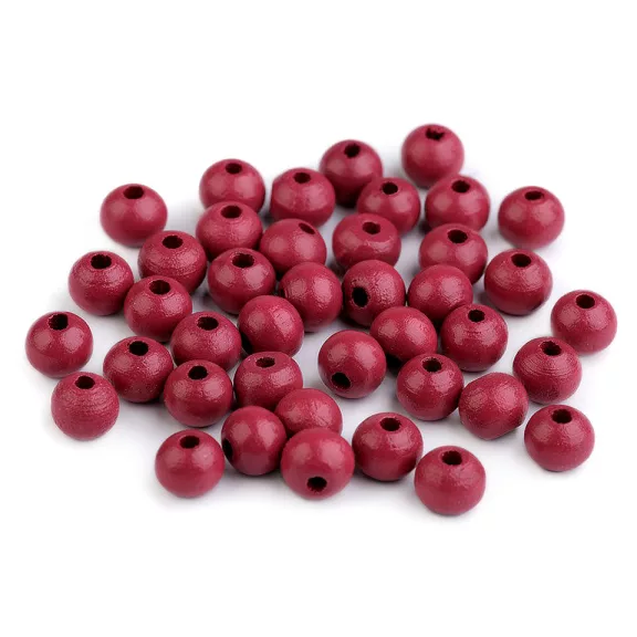 Fagyöngyök Ø8 mm - 33 bordó (100 g-os csomagolás) Fagyöngyök Ø8 mm - 33 bordó (100 g-os csomagolás)