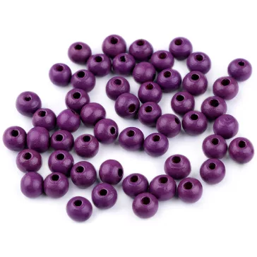 Fagyöngyök Ø8 mm - 35 lila sötét (20 g-os csomagolás)