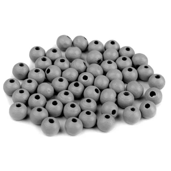 Fagyöngyök Ø8 mm - 27 szürke (20 g-os csomagolás) Fagyöngyök Ø8 mm - 27 szürke (20 g-os csomagolás)