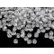 Üveg kásagyöngyök 6/0 - 4 mm-es lyuk élénk színek - 181 fehér (50 g-os csomagolás)