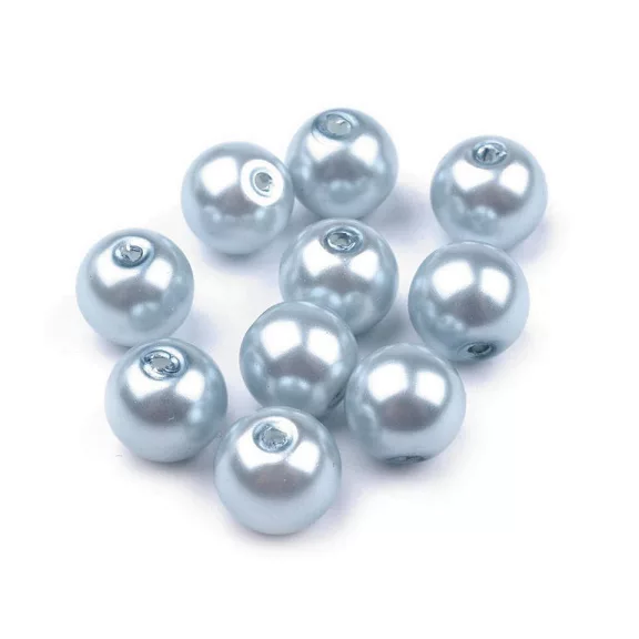 Tekla üveggyöngyök Ø8 mm - 09B galamb kék (500 g-os csomagolás) Tekla üveggyöngyök Ø8 mm - 09B galamb kék (500 g-os csomagolás)