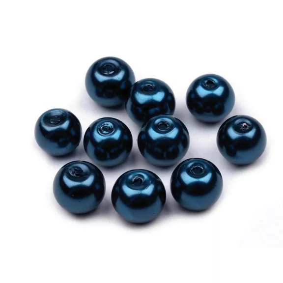 Tekla üveggyöngyök Ø8 mm - 72B párizsikék (50 g-os csomagolás) Tekla üveggyöngyök Ø8 mm - 72B párizsikék (50 g-os csomagolás)