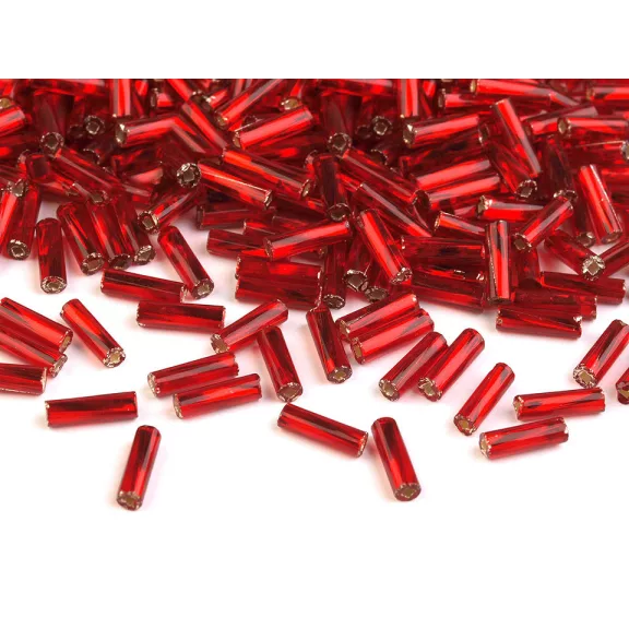 Preciosa csavart szalmagyöngy 6 mm kásagyöngy - 97090 eper piros (20 g-os csomagolás) Preciosa csavart szalmagyöngy 6 mm kásagyöngy - 97090 eper piros (20 g-os csomagolás)