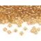 Preciosa kásagyöngy 8/0 - 3 mm - 17020 világos arany (20 g-os csomagolás)