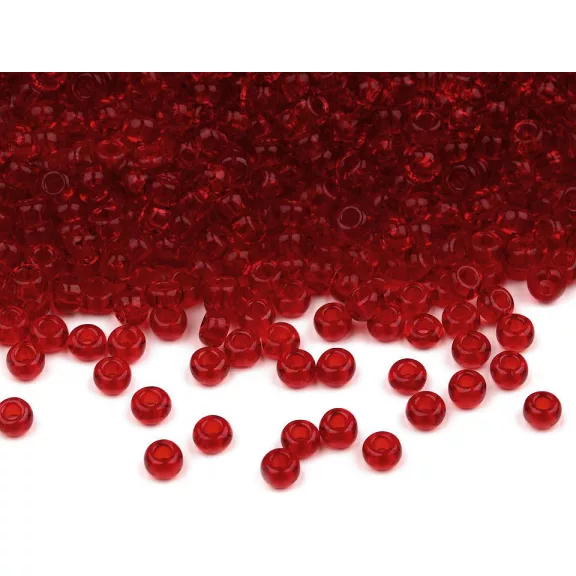 Preciosa kásagyöngy 10/0 - 2,3 mm fényes - 90090 kárminvörös átlátszó (20 g-os csomagolás) Preciosa kásagyöngy 10/0 - 2,3 mm fényes - 90090 kárminvörös átlátszó (20 g-os csomagolás)