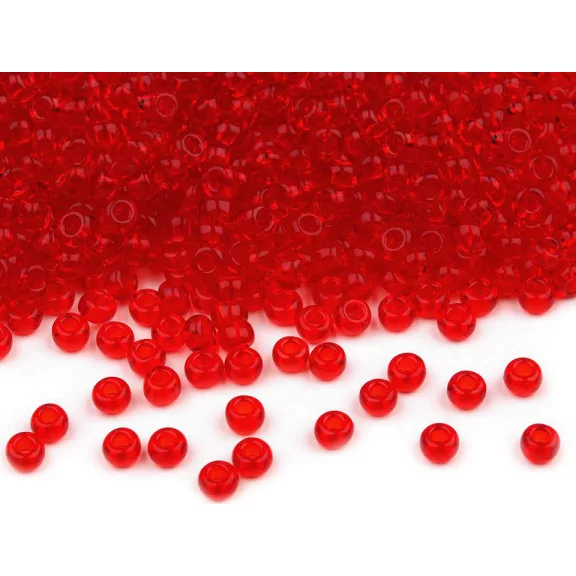 Preciosa kásagyöngy 10/0 - 2,3 mm fényes - 90070 eper piros átlátszó (200 g-os csomagolás) Preciosa kásagyöngy 10/0 - 2,3 mm fényes - 90070 eper piros átlátszó (200 g-os csomagolás)