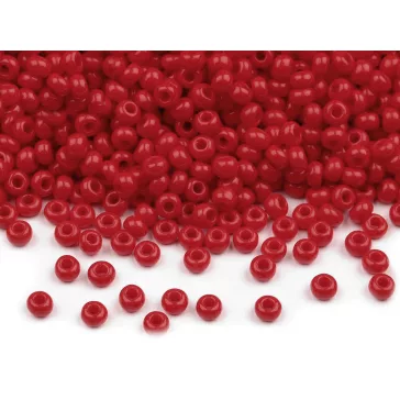   Preciosa kásagyöngy 10/0 - 2,3 mm - 93190 sötétpiros (200 g-os csomagolás)