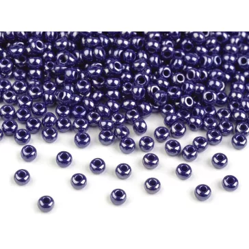   Preciosa kásagyöngy gyögyház 10/0 - 2,3 mm - 38070 blue dark (400 g-os csomagolás)