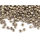 Kásagyöngy 8/0 - 3 mm matál, nem átlátszó - QK451 arany klasszik (150 g-os csomagolás) Kásagyöngy 8/0 - 3 mm matál, nem átlátszó - QK451 arany klasszik (150 g-os csomagolás)