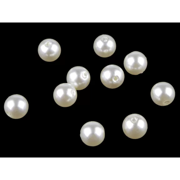 Műanyag teklagyöngyok / Glance gyöngyök Ø10 mm - F61 vanília (500 g-os csomagolás) Műanyag teklagyöngyok / Glance gyöngyök Ø10 mm - F61 vanília (500 g-os csomagolás)