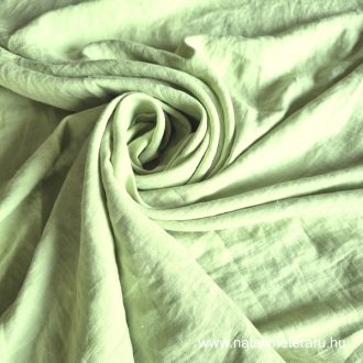 Halvány zöld kőmosott lenvászon